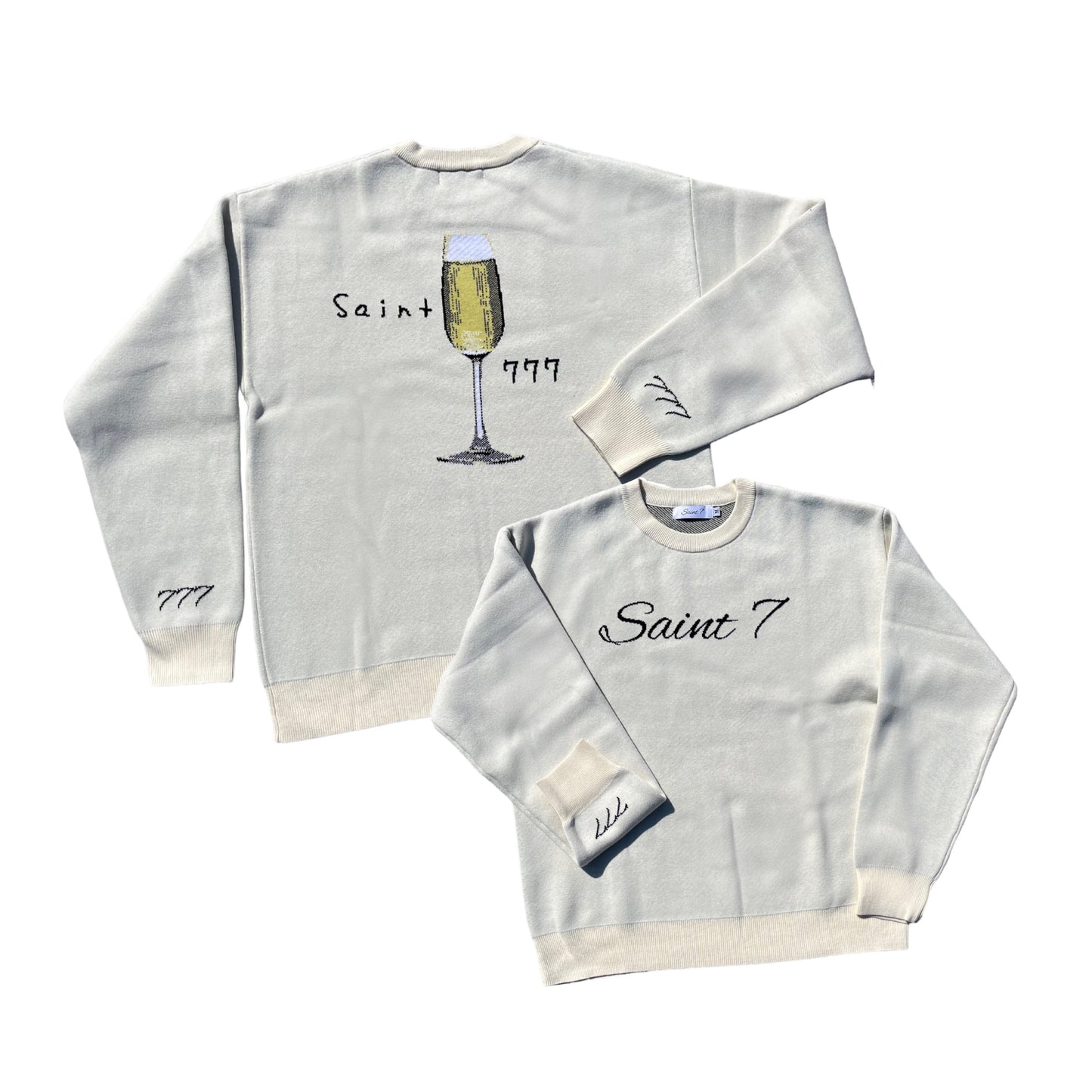 Champagne Knit Sweater