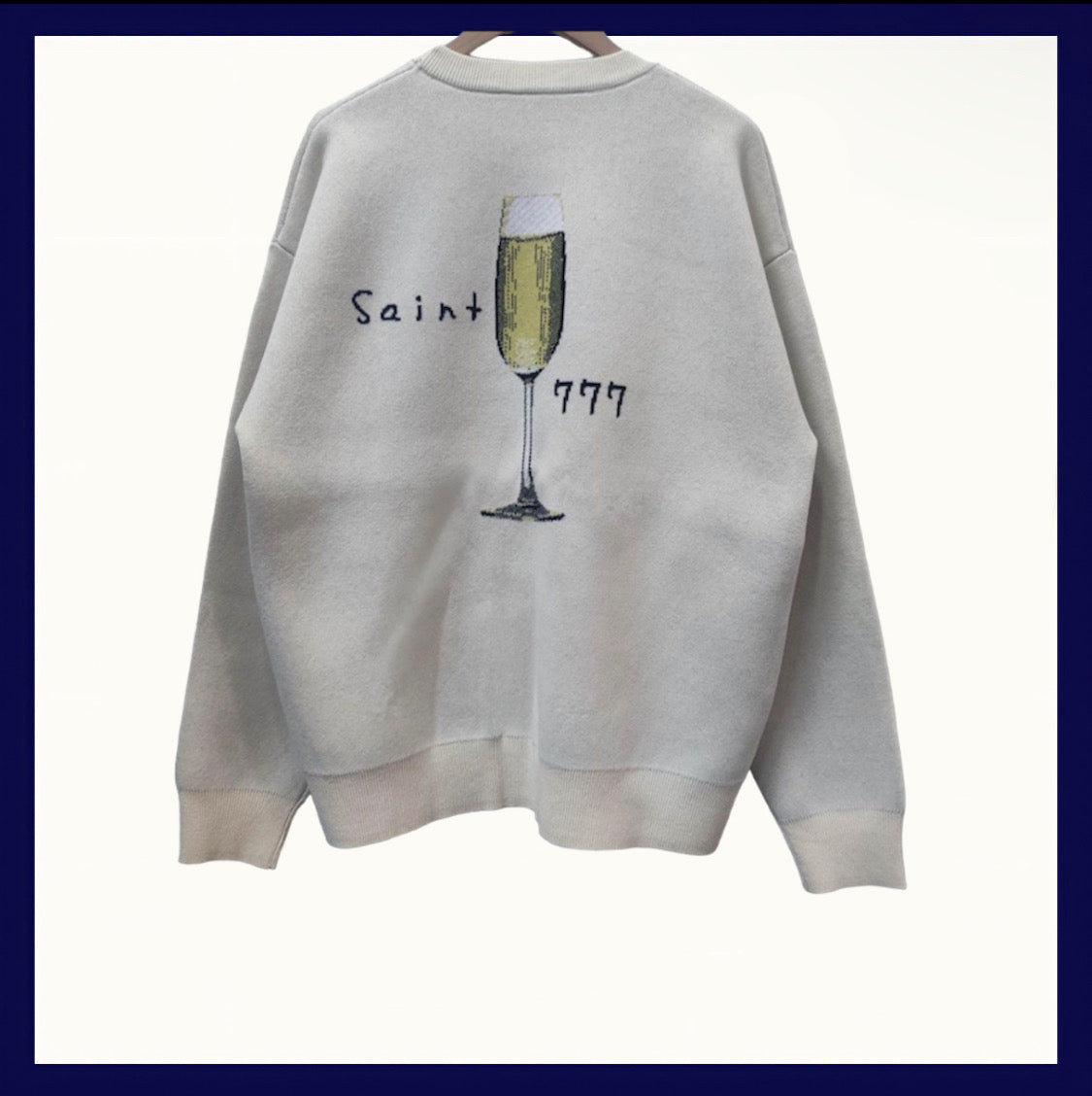 Champagne Knit Sweater