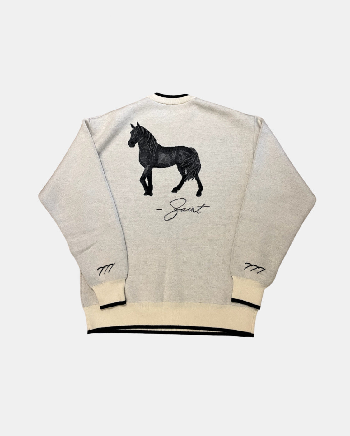 Merino horse sweater
