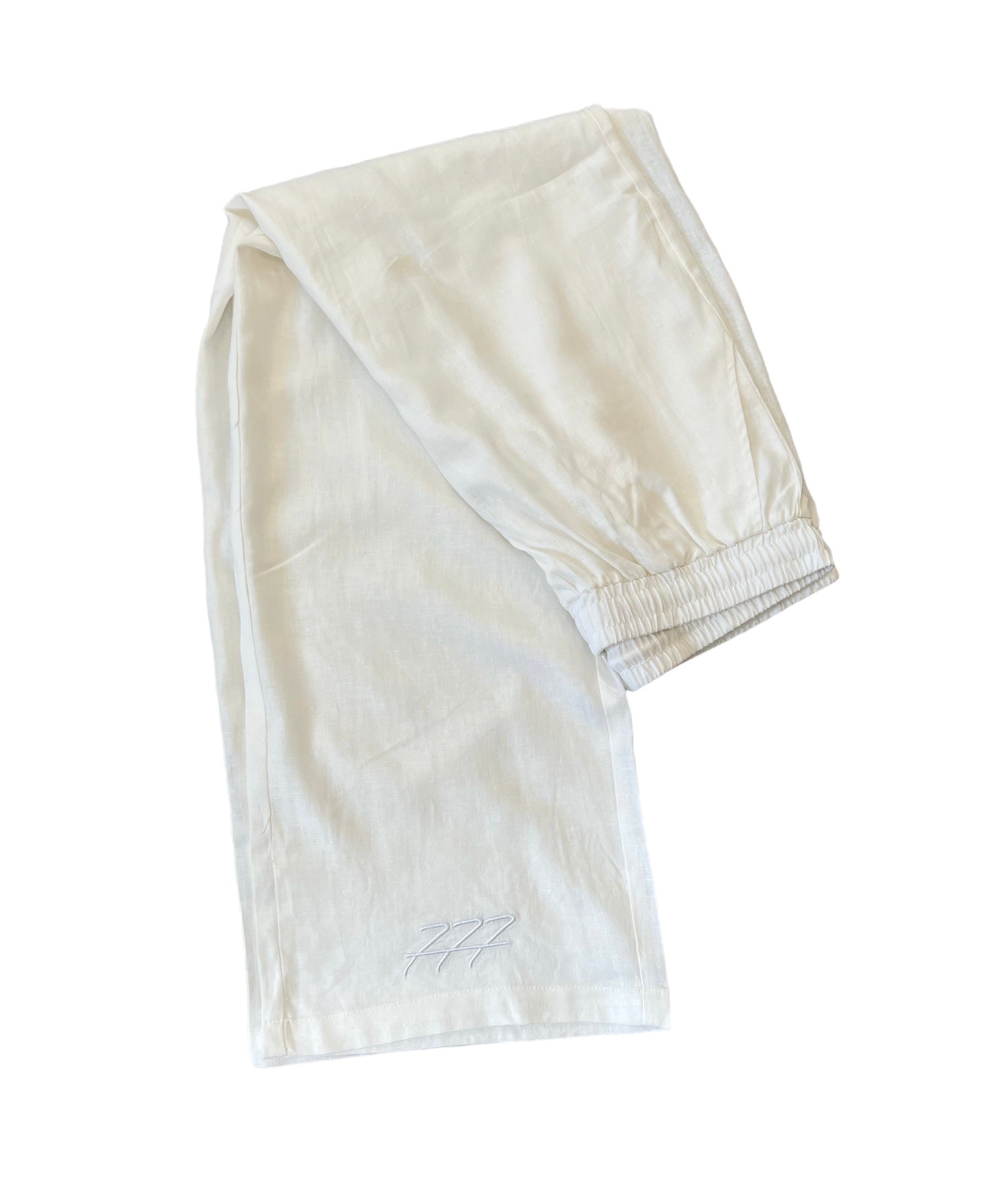 Oversized linen trousers – Saint 777