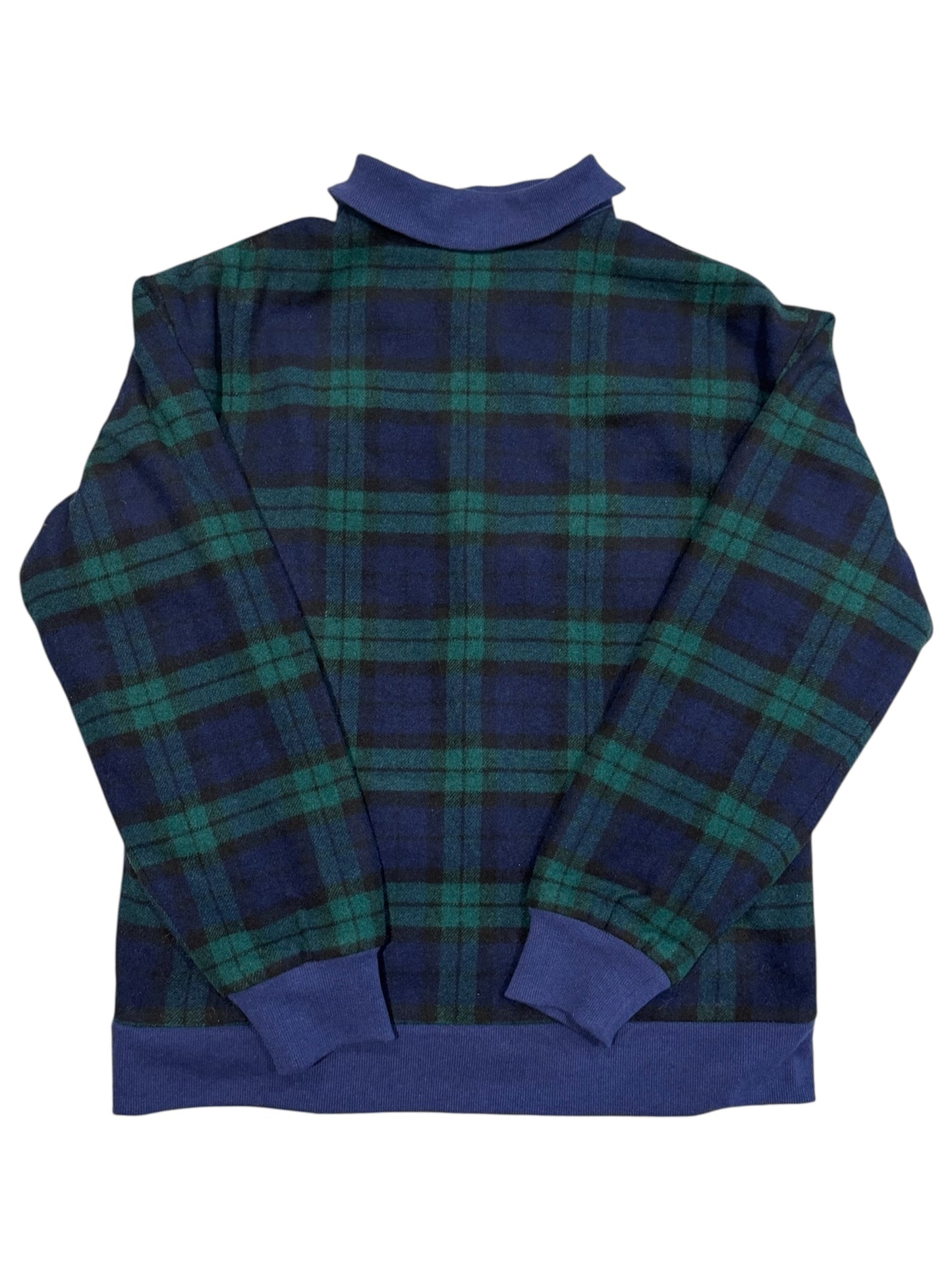 Tartan wool polo (PRE ORDER)